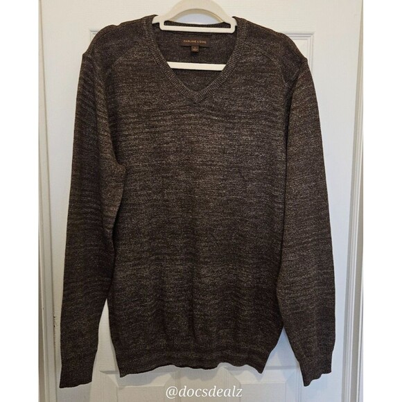 Other - Fiarlane & Sons Brown Sweater Men's Large